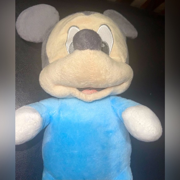 Disney Mickey Mouse babies plushy lovey pastel blue - Picture 4 of 6